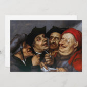 Quentin Matsys - Der Kaufvertrag Dankeskarte (Vorne/Hinten)