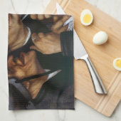 Quentin Matsys - Der Kaufvertrag Geschirrtuch (Viertel Falte)