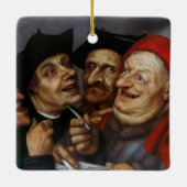 Quentin Matsys - Der Kaufvertrag Keramikornament (Rückseite)