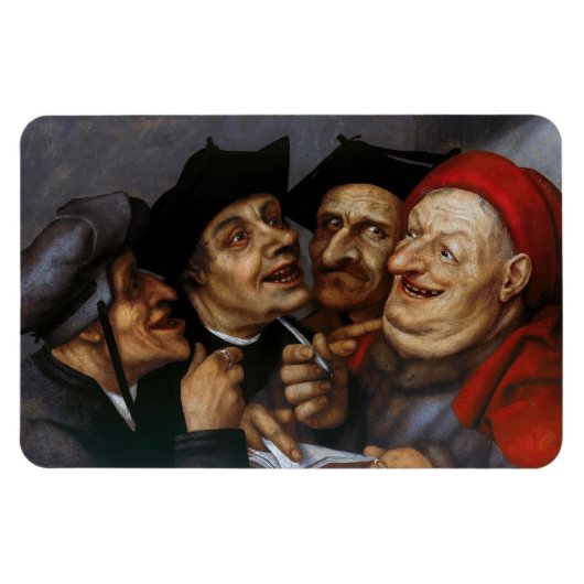 Quentin Matsys - Der Kaufvertrag Magnet (Horizontal)