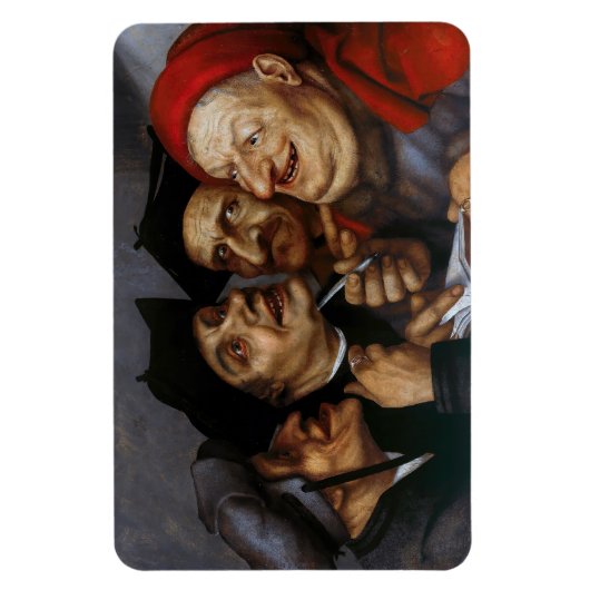 Quentin Matsys - Der Kaufvertrag Magnet (Vertikal)