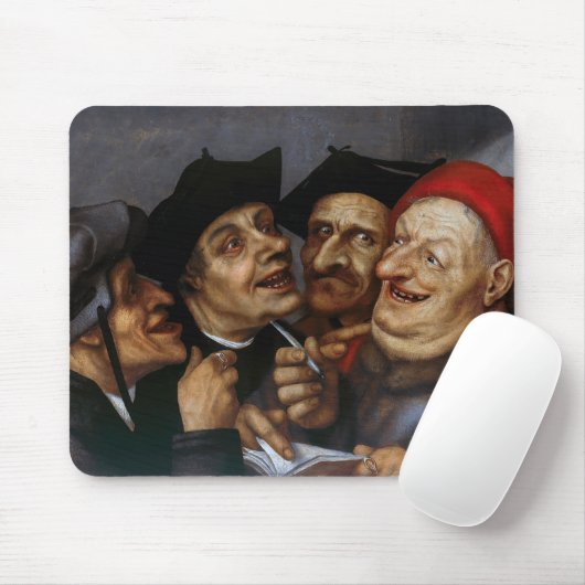 Quentin Matsys - Der Kaufvertrag Mousepad (Mit Mouse)