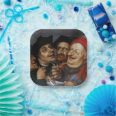 Quentin Matsys - Der Kaufvertrag Pappteller (Party)