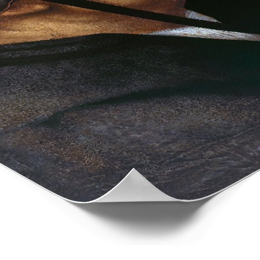 Quentin Matsys - Der Kaufvertrag Poster (Ecke)