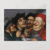 Quentin Matsys - Der Kaufvertrag Postkarte (Vorderseite)