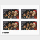 Quentin Matsys - Der Kaufvertrag Rechteckiger Aufkleber (Blatt)