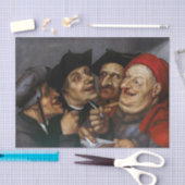 Quentin Matsys - Der Kaufvertrag Seidenpapier (Handwerk)