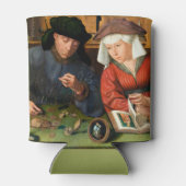 Quentin Matsys - Der Moneylender und seine Ehefrau Dosenkühler (Rückseite)