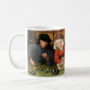 Quentin Matsys - Der Moneylender und seine Ehefrau Kaffeetasse
