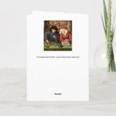 Quentin Matsys - Der Moneylender und seine Ehefrau Karte (Rückseite)