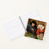 Quentin Matsys - Der Moneylender und seine Ehefrau Notizblock (Innenseite)