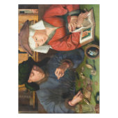 Quentin Matsys - Der Moneylender und seine Ehefrau Tischdecke (Vorderseite)