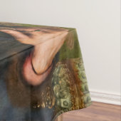 Quentin Matsys - Der Moneylender und seine Ehefrau Tischdecke (Beispiel)