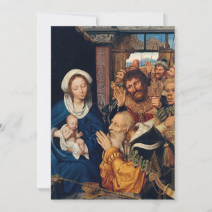 Quentin Matsys - Die Anbetung der Könige Einladung