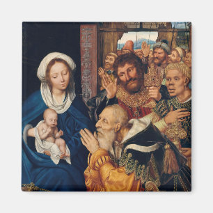 Quentin Matsys - Die Anbetung der Könige Magnet