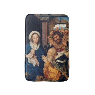 Quentin Matsys - Die Verehrung der Magi Badematte