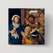 Quentin Matsys - Die Verehrung der Magi Button (Vorderseite)