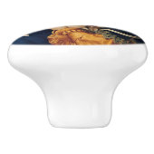 Quentin Matsys - Die Verehrung der Magi Keramikknauf (Seitenansicht)