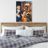 Quentin Matsys - Die Verehrung der Magi Leinwanddruck (Insitu (Schlafzimmer))
