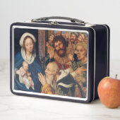 Quentin Matsys - Die Verehrung der Magi Metall Brotdose (Beispiel)