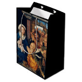 Quentin Matsys - Die Verehrung der Magi Mittlere Geschenktüte (Rückseite Schrägansicht)