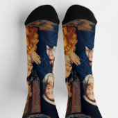 Quentin Matsys - Die Verehrung der Magi Socken (Oben)