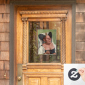 Quentin Matsys - Eine Groteske Alte Frau Fensteraufkleber (Haustür)