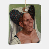 Quentin Matsys - Eine Groteske Alte Frau Keramikornament (Rechts)