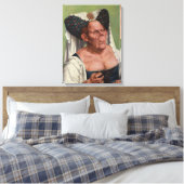 Quentin Matsys - Eine Groteske Alte Frau Leinwanddruck (Insitu (Schlafzimmer))