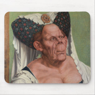 Quentin Matsys - Eine Groteske Alte Frau Mousepad