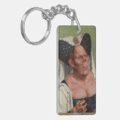 Quentin Matsys - Eine Groteske Alte Frau Schlüsselanhänger (Vorderseite links)