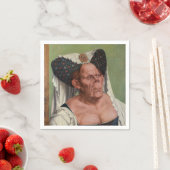 Quentin Matsys - Eine Groteske Alte Frau Serviette (Beispiel)