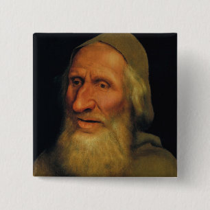 Quentin Matsys - Kopf eines alten Mannes Button