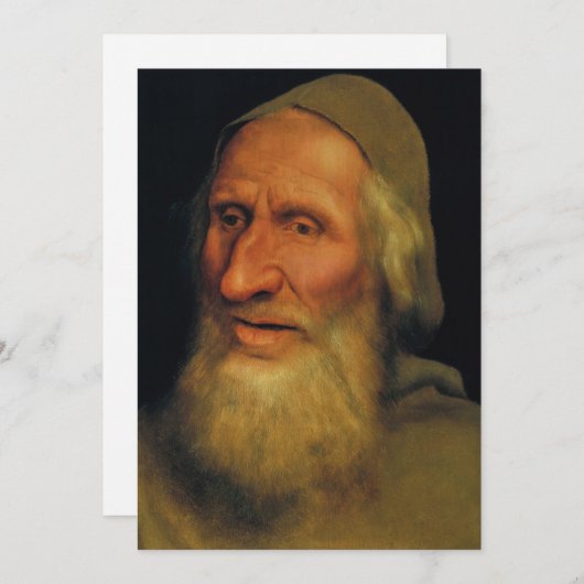 Quentin Matsys - Leiter eines alten Mannes Einladung (Vorne/Hinten)