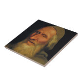 Quentin Matsys - Leiter eines alten Mannes Fliese (Seite)