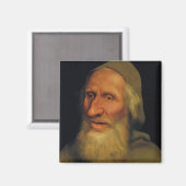 Quentin Matsys - Leiter eines alten Mannes Magnet (Vorderseite/Rückseite)