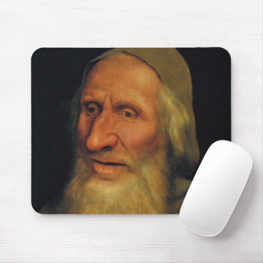 Quentin Matsys - Leiter eines alten Mannes Mousepad (Mit Mouse)