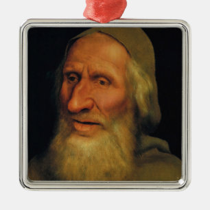 Quentin Matsys - Leiter eines alten Mannes Ornament Aus Metall