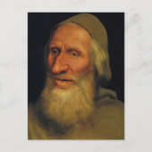Quentin Matsys - Leiter eines alten Mannes Postkarte (Vorderseite)