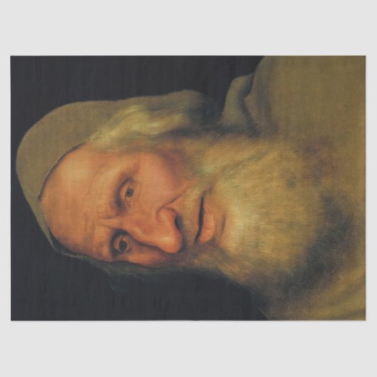 Quentin Matsys - Leiter eines alten Mannes Seidenpapier (Vorderseite)