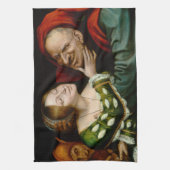 Quentin Matsys - Liebende Paare Geschirrtuch (Vertikal)