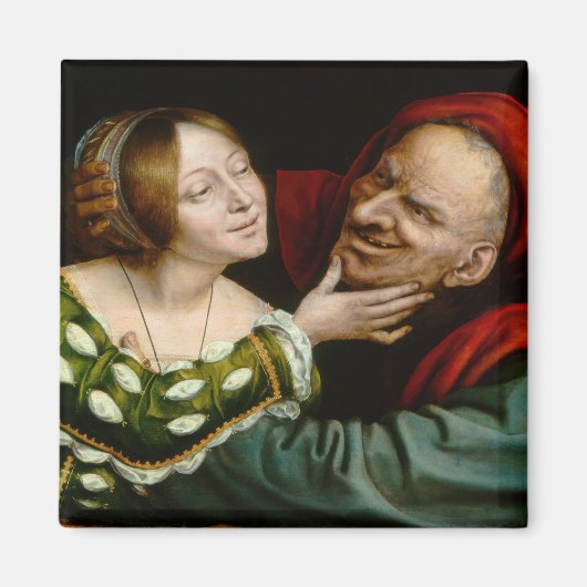 Quentin Matsys - Liebende Paare Magnet (Vorne)