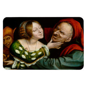 Quentin Matsys - Liebende Paare Magnet