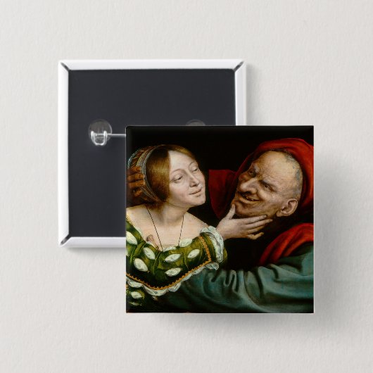 Quentin Matsys - Matched Lovers Button (Vorne & Hinten)