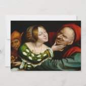 Quentin Matsys - Matched Lovers Einladung (Vorderseite)