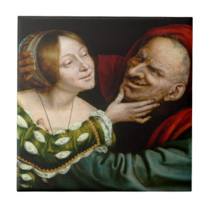 Quentin Matsys - Matched Lovers Fliese
