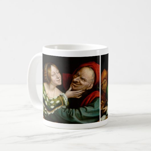 Quentin Matsys - Matched Lovers Kaffeetasse (Vorderseite Links)