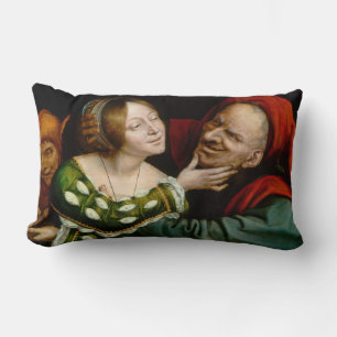 Quentin Matsys - Matched Lovers Lendenkissen