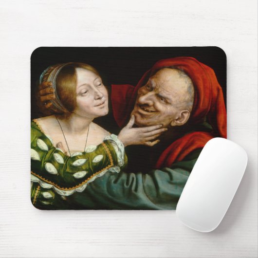 Quentin Matsys - Matched Lovers Mousepad (Mit Mouse)