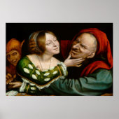 Quentin Matsys - Matched Lovers Poster (Vorne)
